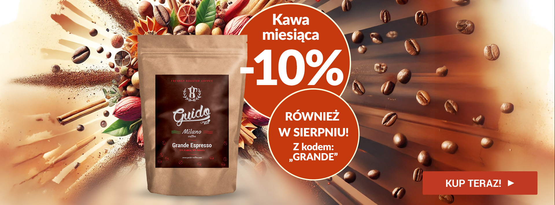 Kawa miesiąca sierpien
