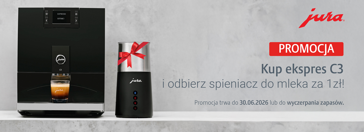Promocja Jura C3 + spieniacz